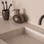 Umywalka wykonana z solid surface firmy Durasein